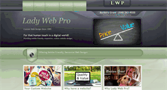 Desktop Screenshot of ladywebpro.com